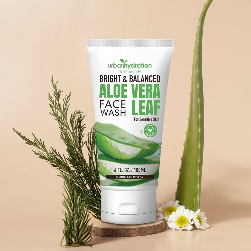 Bright & Balanced Aloe Vera Leaf Face Wash