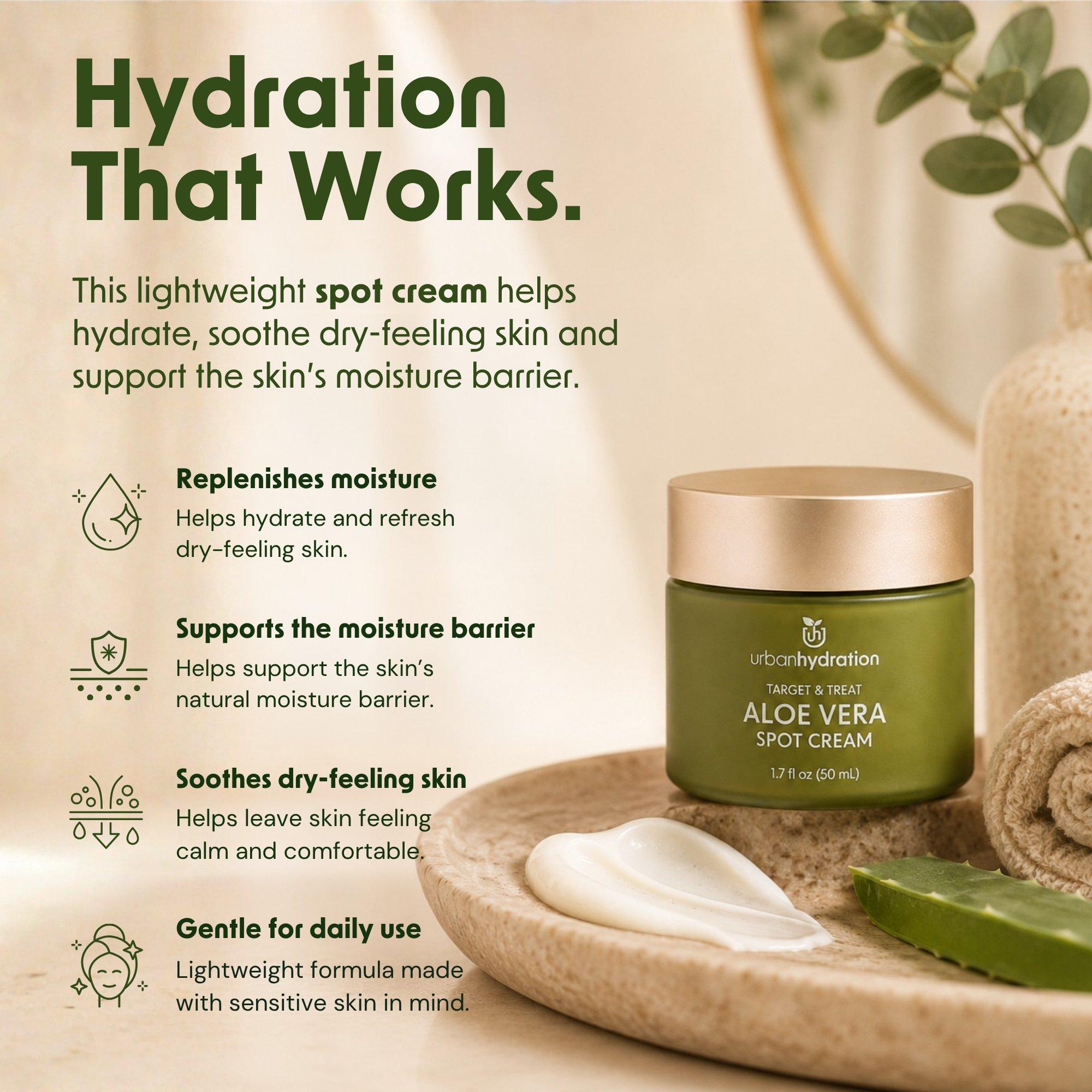 Точечный крем Urban Hydration Bright & Balanced с алоэ вера — фото 3