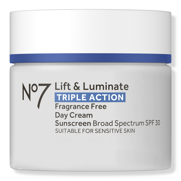 No7 Lift & Luminate Triple Action Fragrance Free Day Cream SPF 30 #1