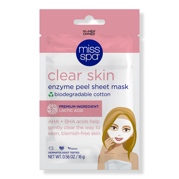Miss Spa Clear Skin Enzyme Peel Sheet Mask #1