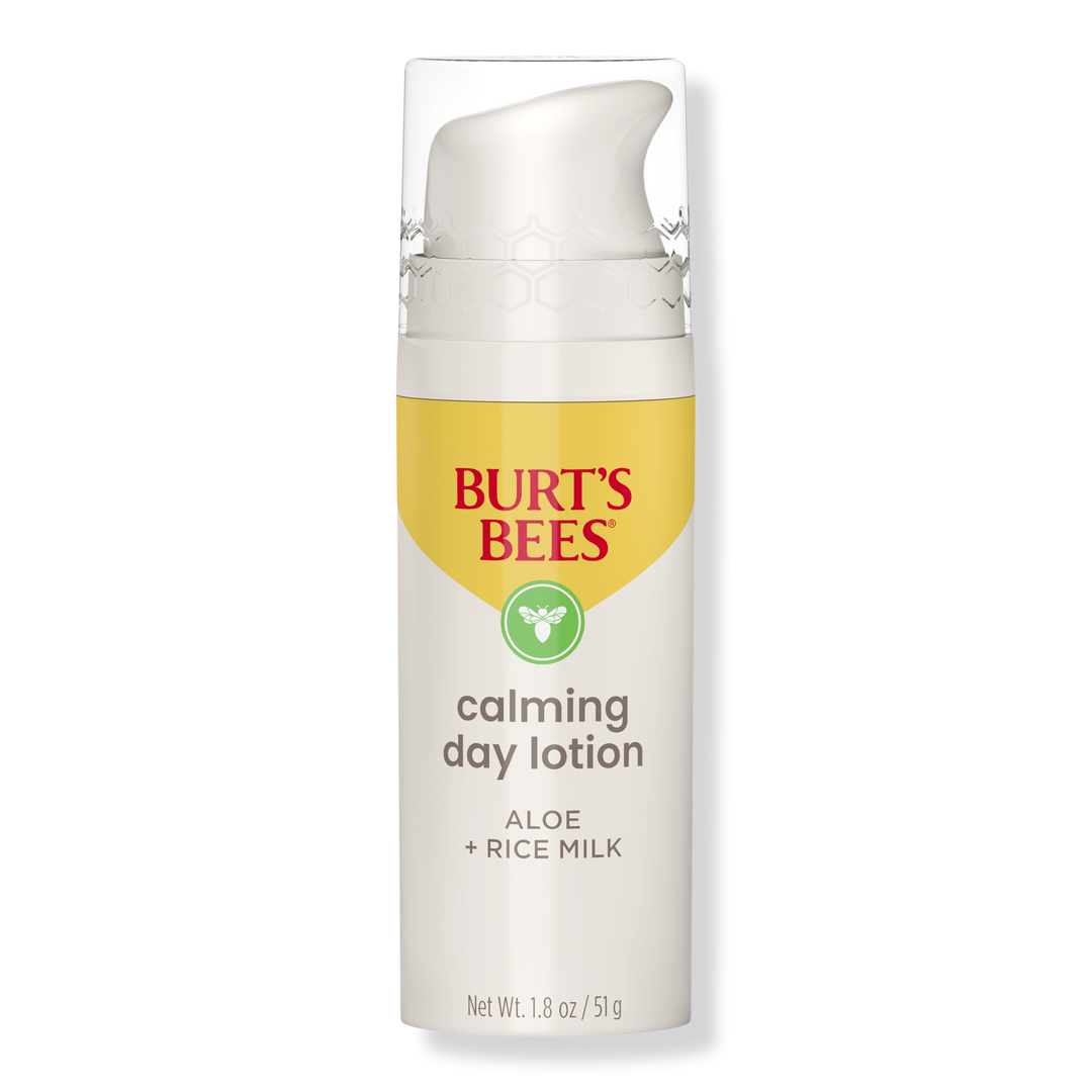 Burt's Bees Calming Day Lotion with Aloe and Rice Milk for Sensitive Skin #1