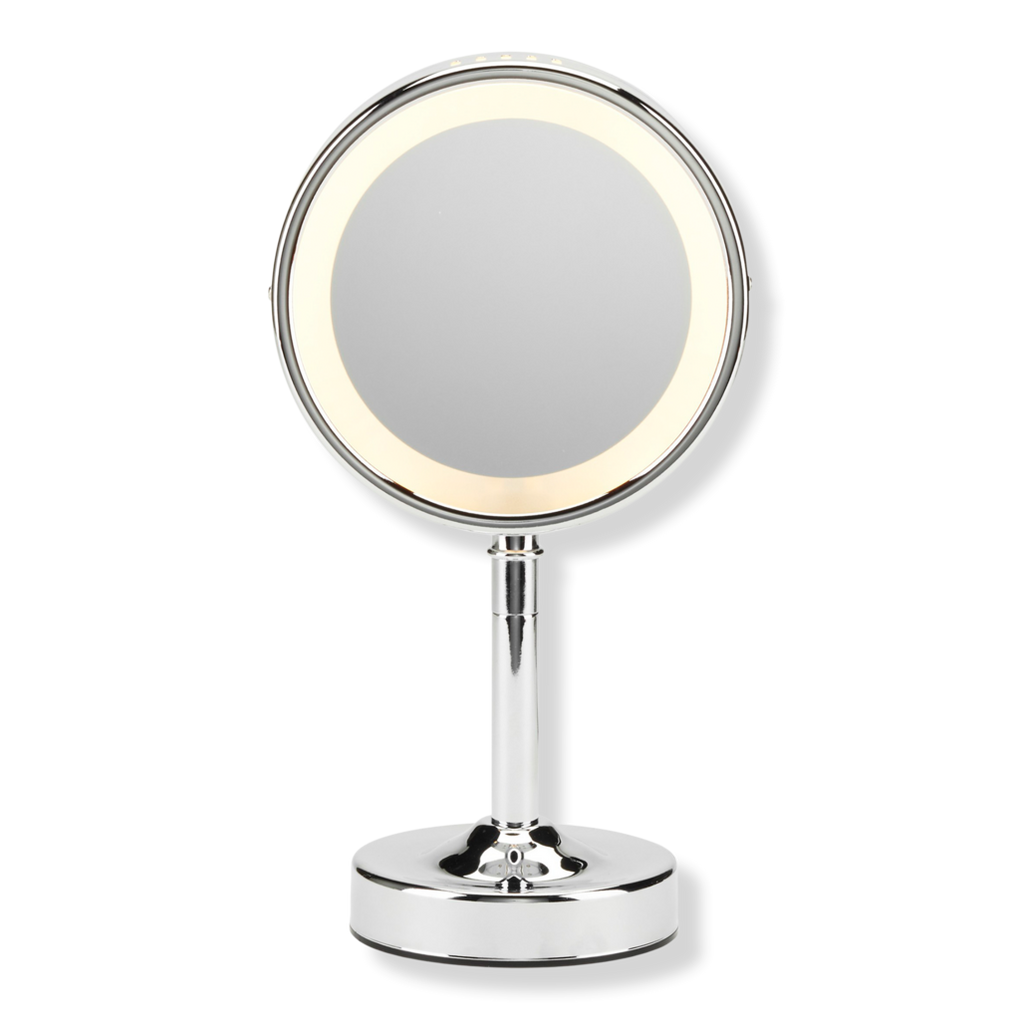 Reflections Double-Sided Lighted Round Mirror - Conair