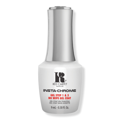 Red Carpet Manicure Insta-Chrome Gel Coat Step 1 & 3