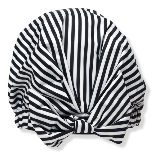Striped Luxe Shower Cap
