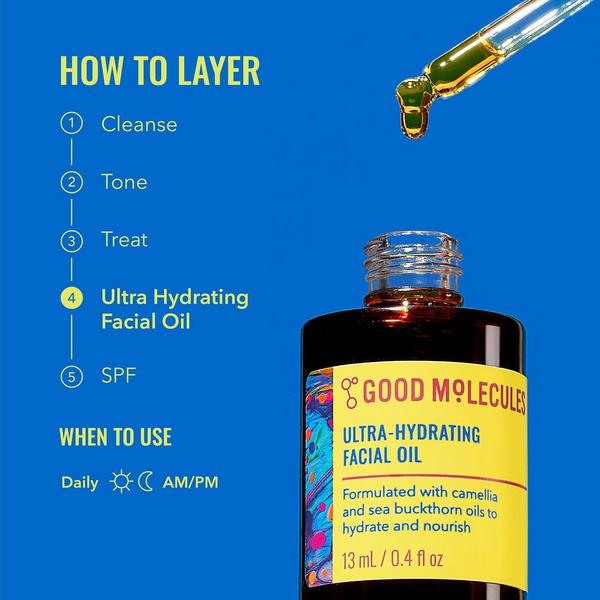 Good Molecules Ultra-Hydrating Facial Oil #4