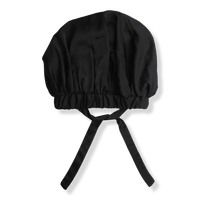 Black Satin Sleep Bonnet