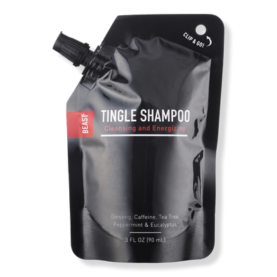 Beast Travel Size Tingle Shampoo Pouch