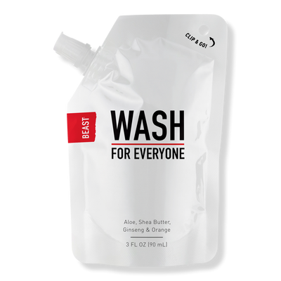 Beast Travel Size Body Wash for Everyone Pouch