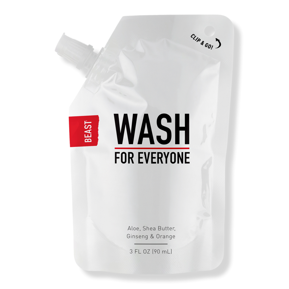 Beast Travel Size Body Wash for Everyone Pouch