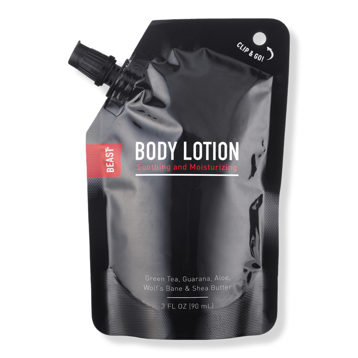 Beast Travel Size Body Lotion Pouch #1