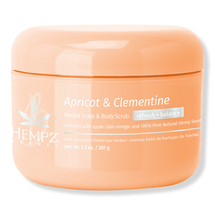 Hempz Apricot & Clementine Herbal Scalp & Body Scrub #1