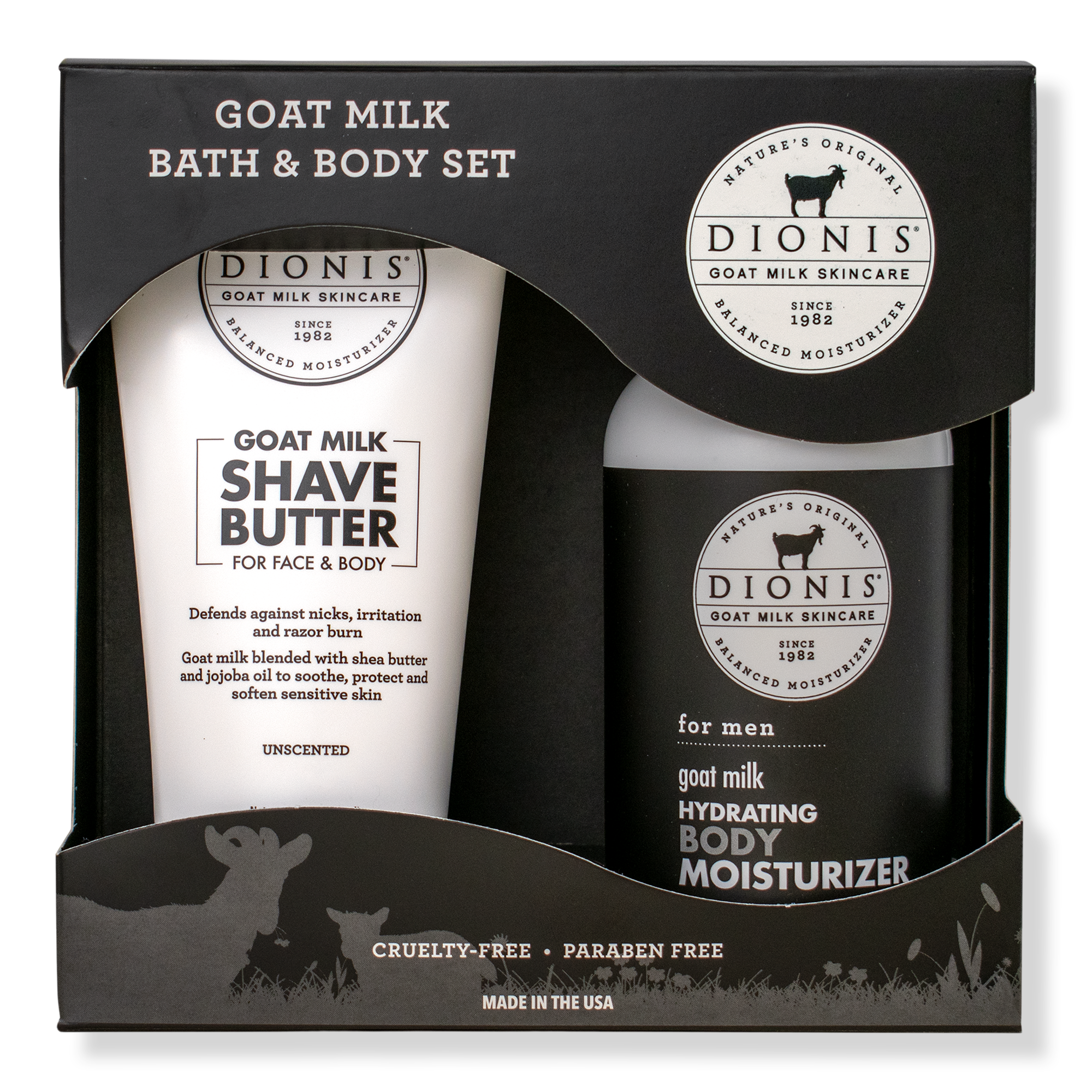 Dionis Men's Goat Milk Bath & Body Set #1