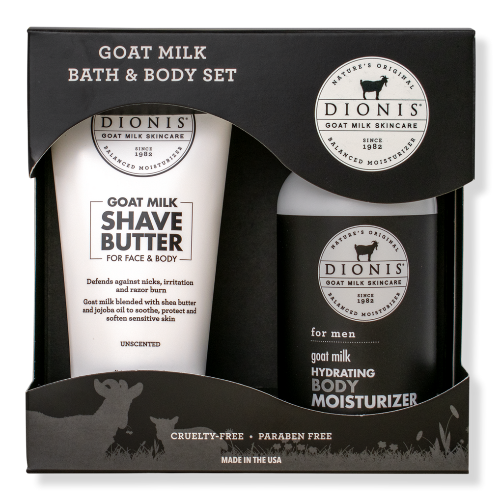 Men's Goat Milk Bath & Body Set - Dionis