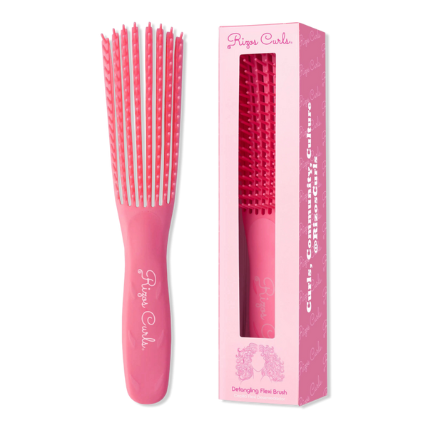 Rizos Curls Pink Detangling Flexi Brush #1