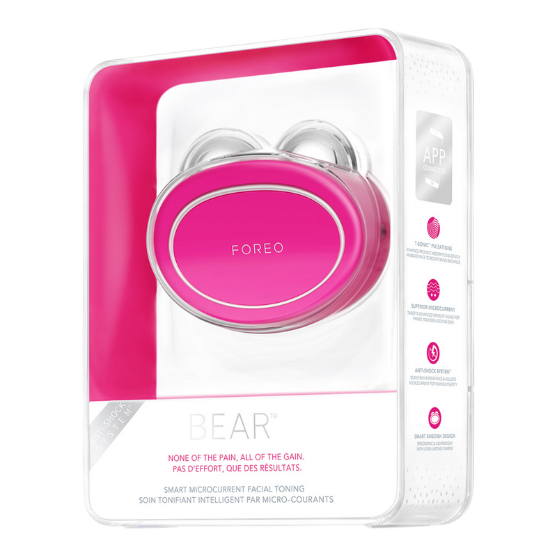 FOREO - Fuchsia BEAR Smart Microcurrent Facial Toning Device