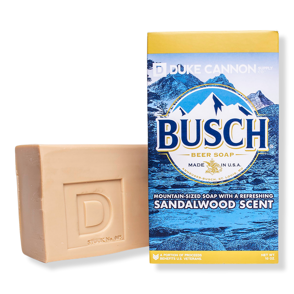 Duke Cannon Busch Beer Soap