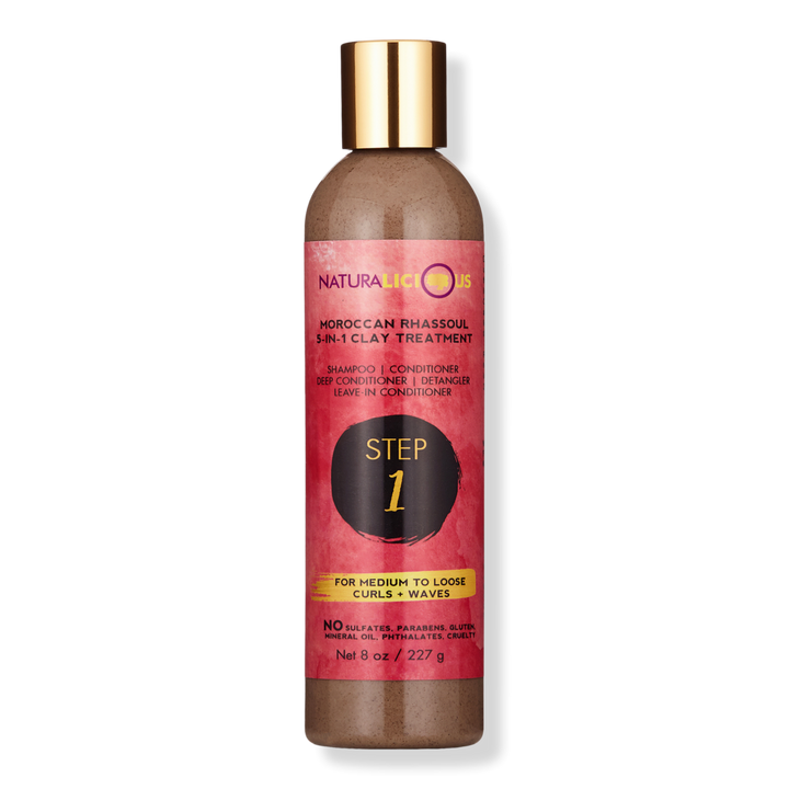 Naturalicious Moroccan Rhassoul 5-In-1 Clay Treatment for Medium to Loose Curls + Waves #1