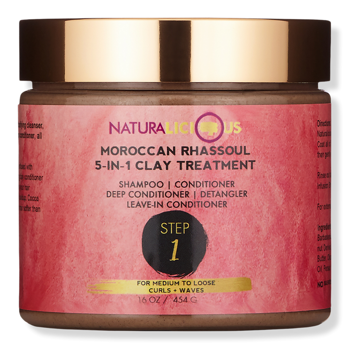 Naturalicious Moroccan Rhassoul 5-In-1 Clay Treatment for Medium to Loose Curls + Waves #1