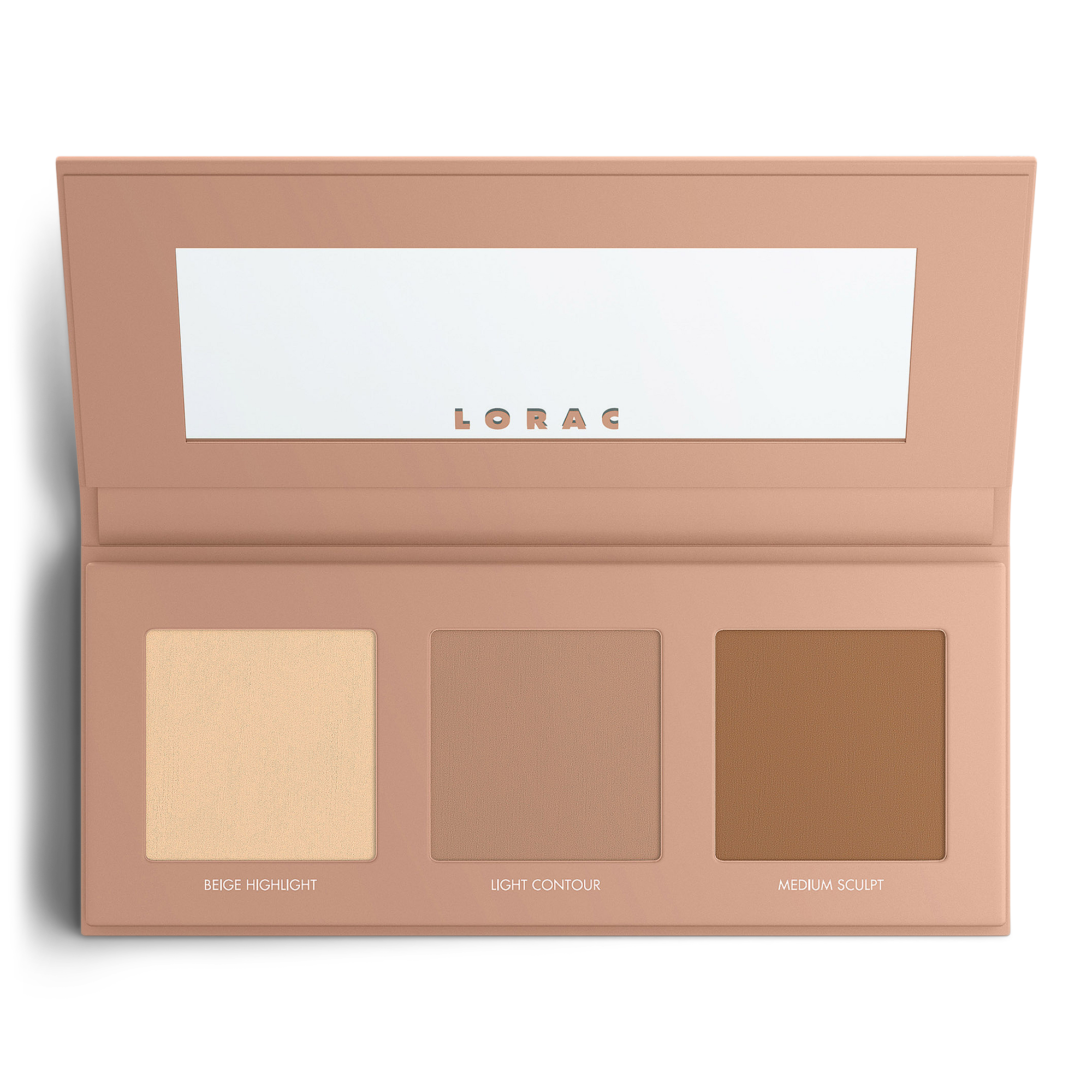Мини-палетка для контуринга Lorac Petite Pro, цвет: Светлый Средний — фото 3