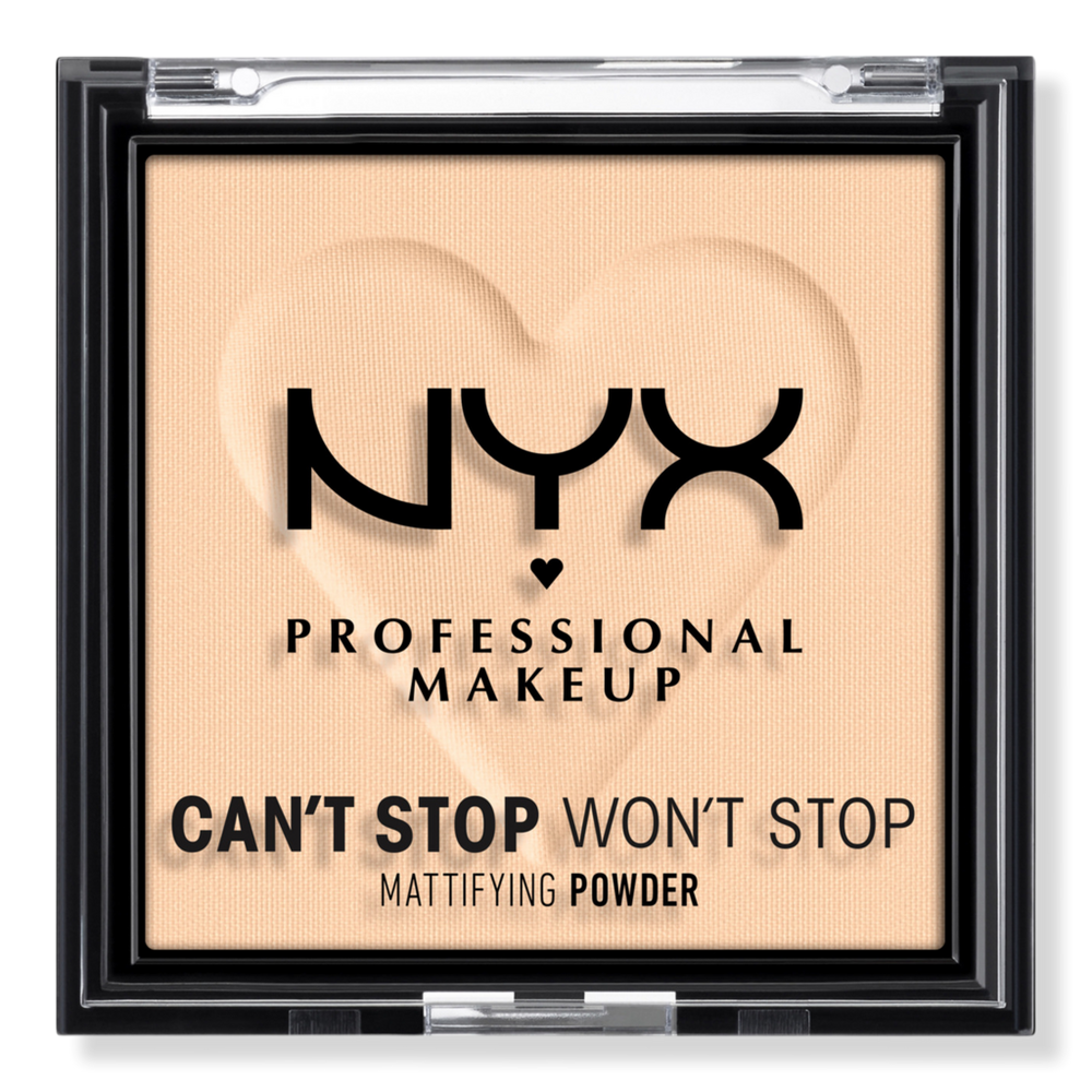 Nyx Professional Makeup Can't Stop Won't Stop All Day Mattifying Powder - Light In White