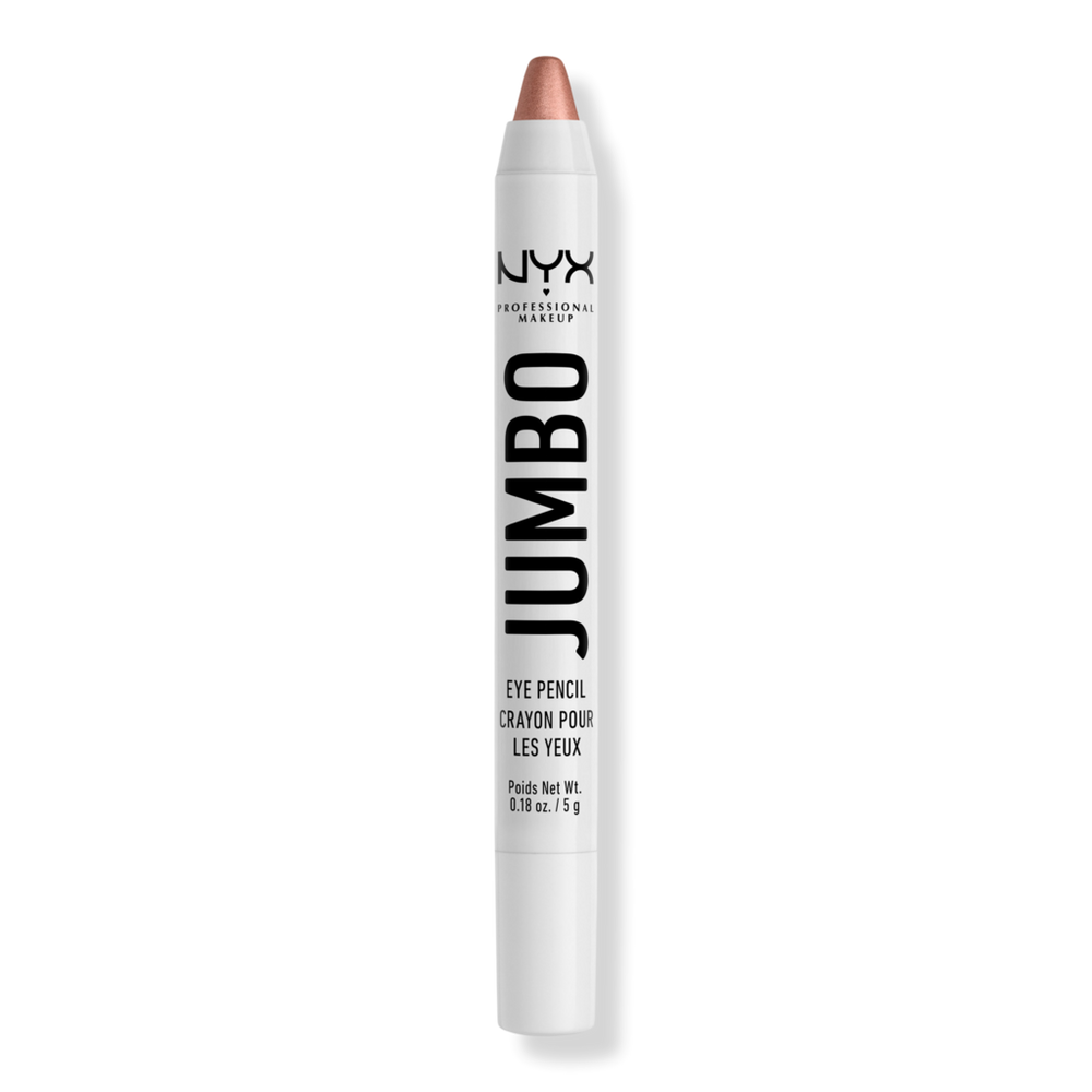 Nyx Professional Makeup Jumbo Eye Pencil All-in-one Eyeshadow Eyeliner Crayon - Iced Latte In Brown