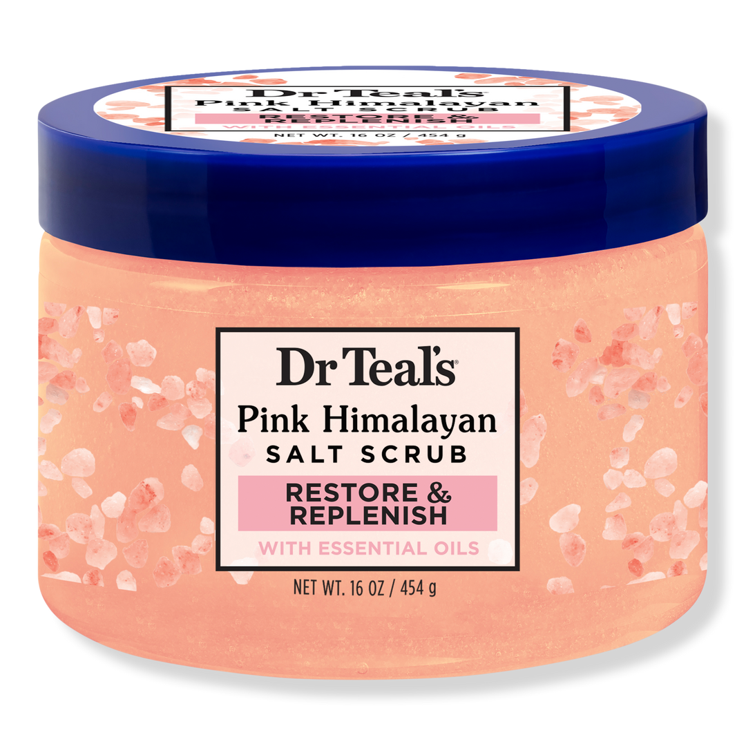 Dr Teal's Restore & Replenish Pink Himalayan Sea Salt Scrub #1