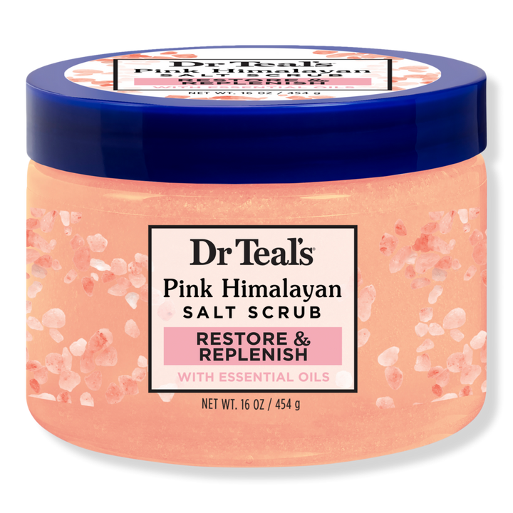 Dr Teal's Restore & Replenish Pink Himalayan Sea Salt Scrub #1