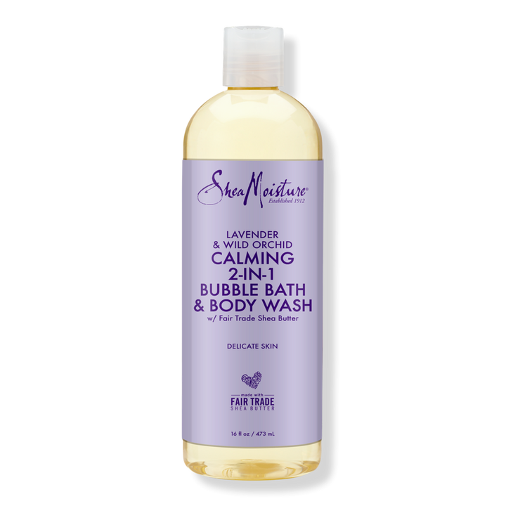 SheaMoisture Lavender & Wild Orchid Calming 2-In-1 Bubble Bath & Body Wash #1