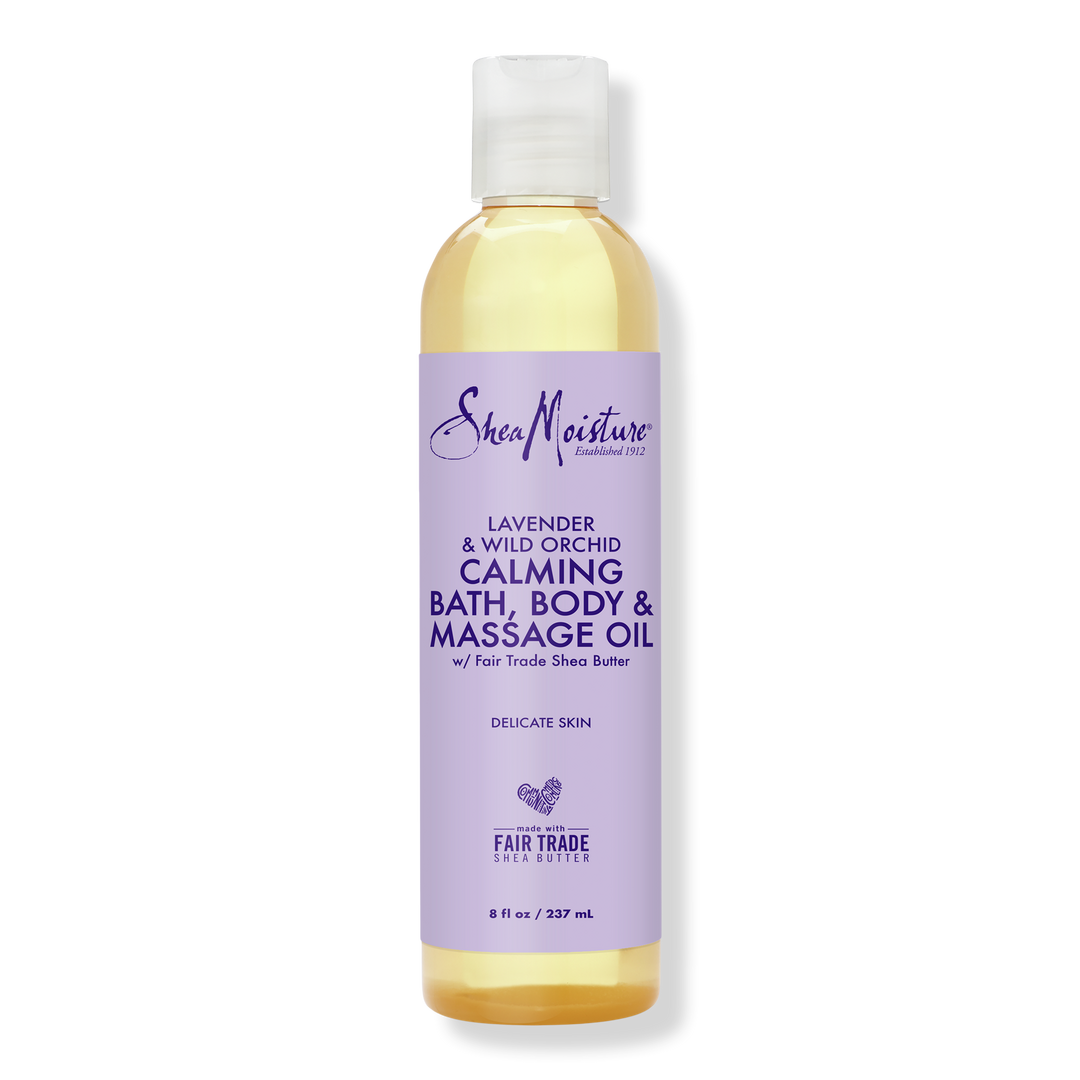 SheaMoisture Lavender & Wild Orchid Calming Bath, Body & Massage Oil #1