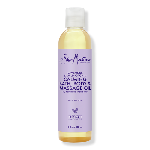 SheaMoisture Lavender & Wild Orchid Calming Bath, Body & Massage Oil