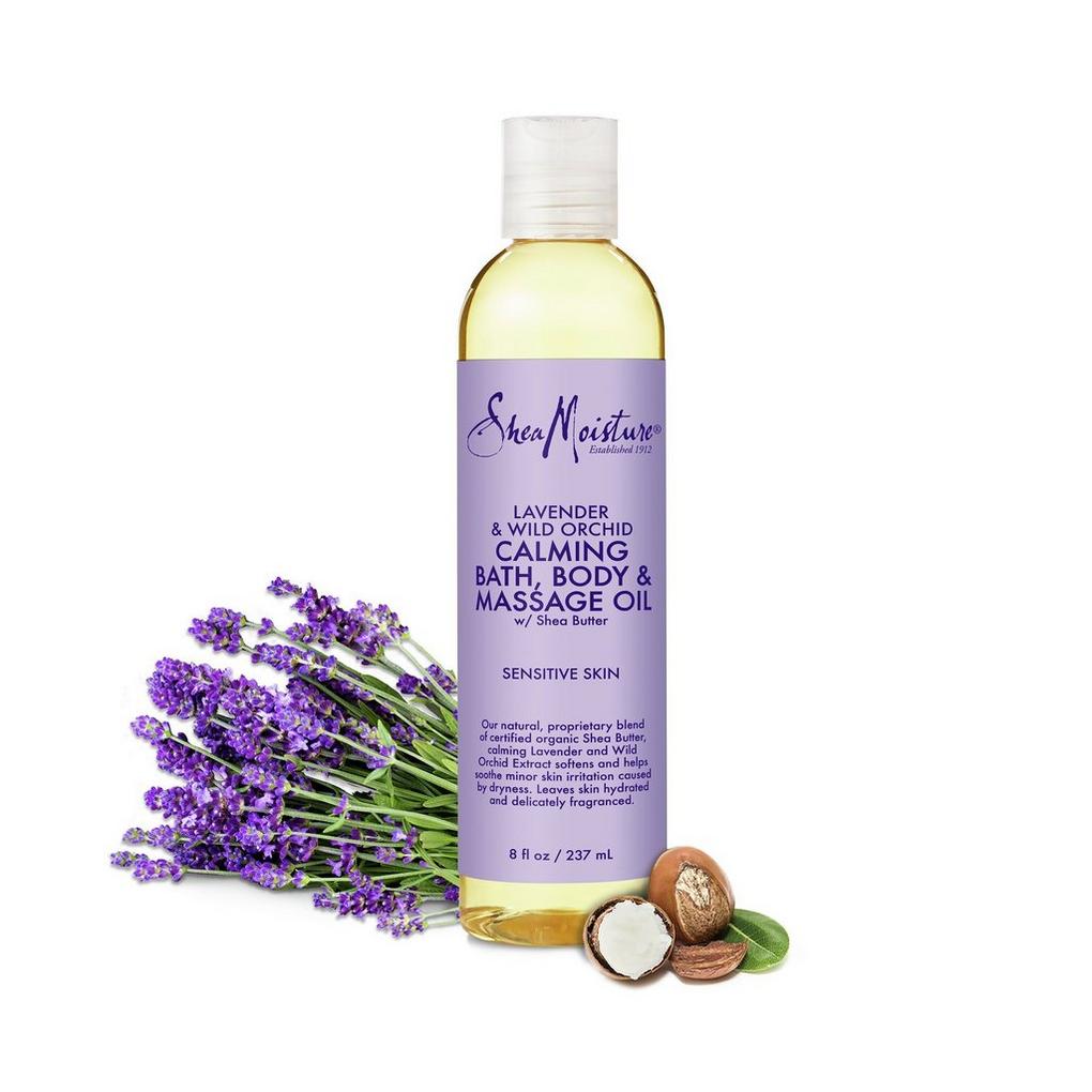 Aquableu Lavender Vanilla Massage Oil 100% Pure & All-Natural - Natural  at-Home Massage Therapy, Soothes Skin & Muscles - Full Body Relaxing  Massage