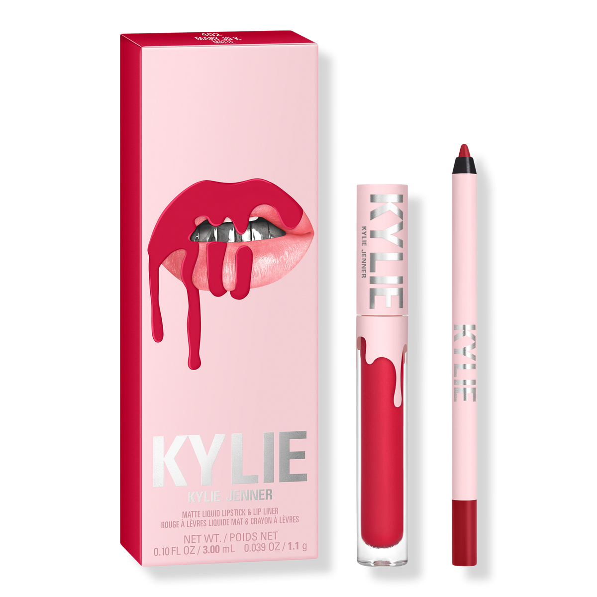 Kylie Wizard of Oz RUBY SLIPPERS outlet Creamy + Satin Sheen Finish Metallic Lipstick