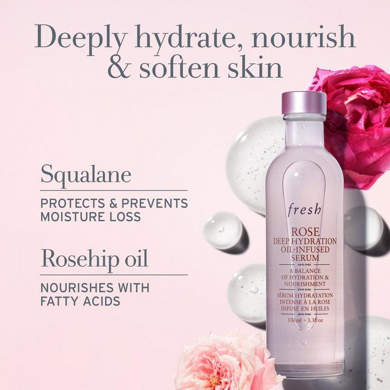 fresh - Rose & Squalane Deep Hydration Oil-Infused Serum | Ulta Beauty