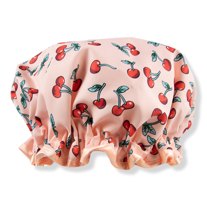 The Vintage Cosmetic Company Cherry Print Shower Cap #1