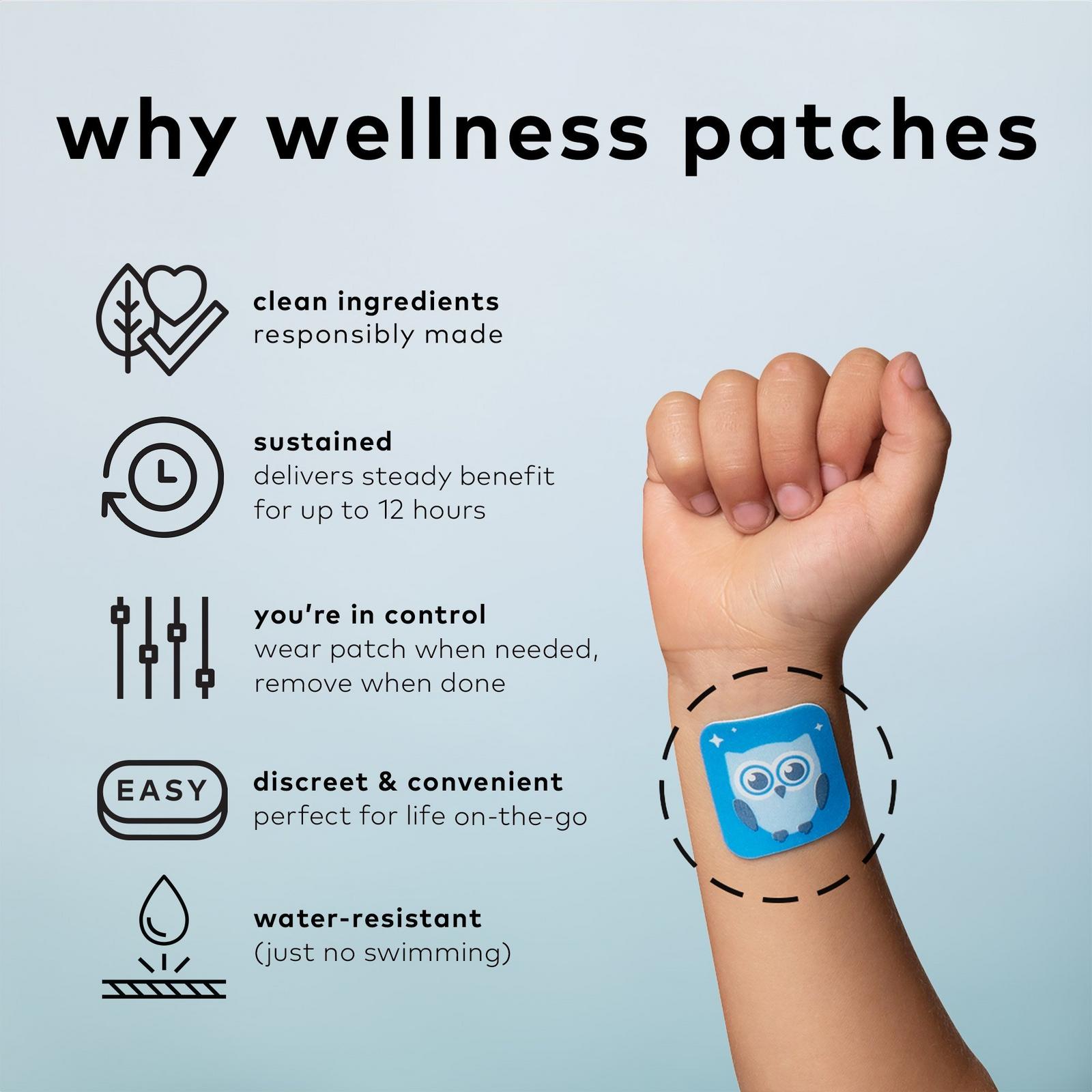Nite Owl Plant-Based Children's Wellness Patch