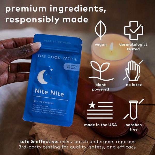 The Good Patch Nite Nite Hemp-Infused Wellness Patch #5