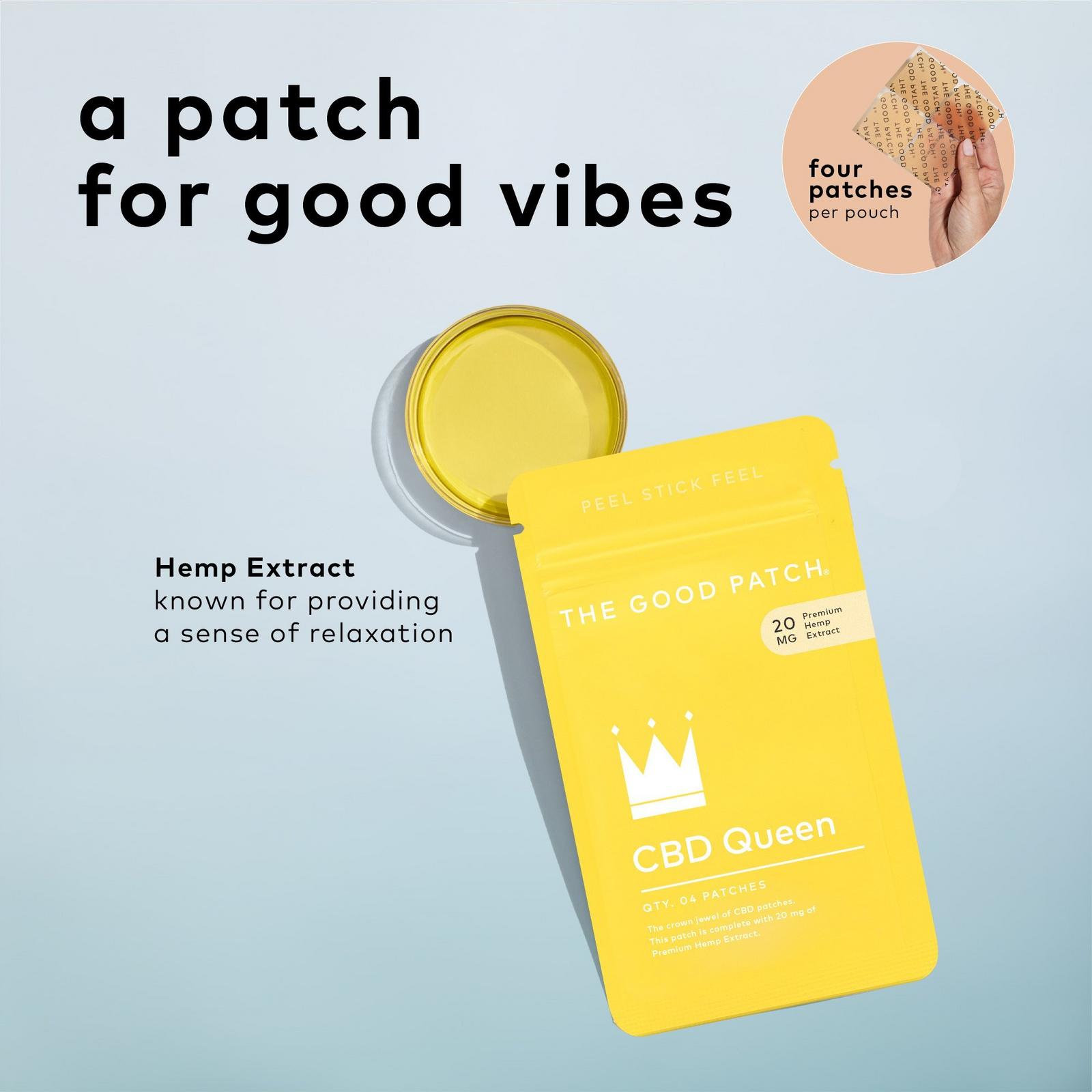 CBD Queen Hemp-Infused Wellness Patch