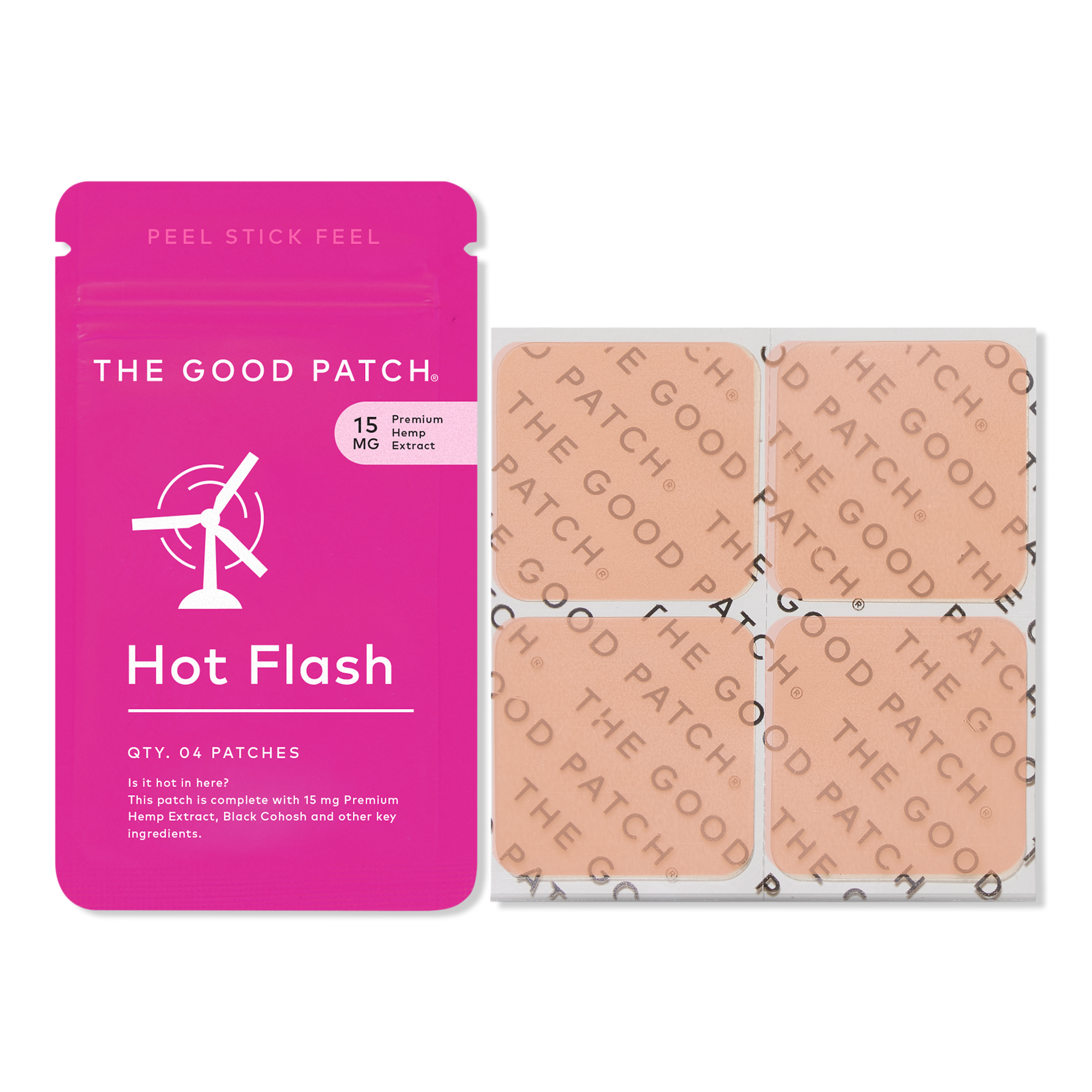 The Good Patch Hot Flash Hemp-Infused Wellness Patch #1