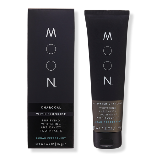 Moon Charcoal Whitening Stain Removal Toothpaste with Fluoride Ulta