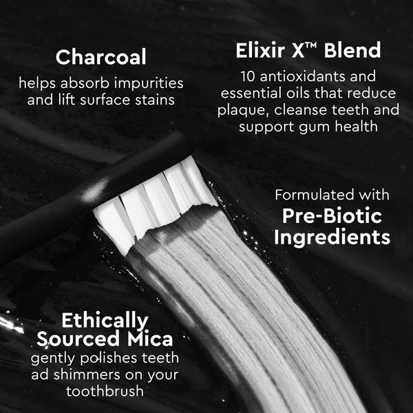 Moon Charcoal Whitening Stain Removal Toothpaste with Fluoride #4