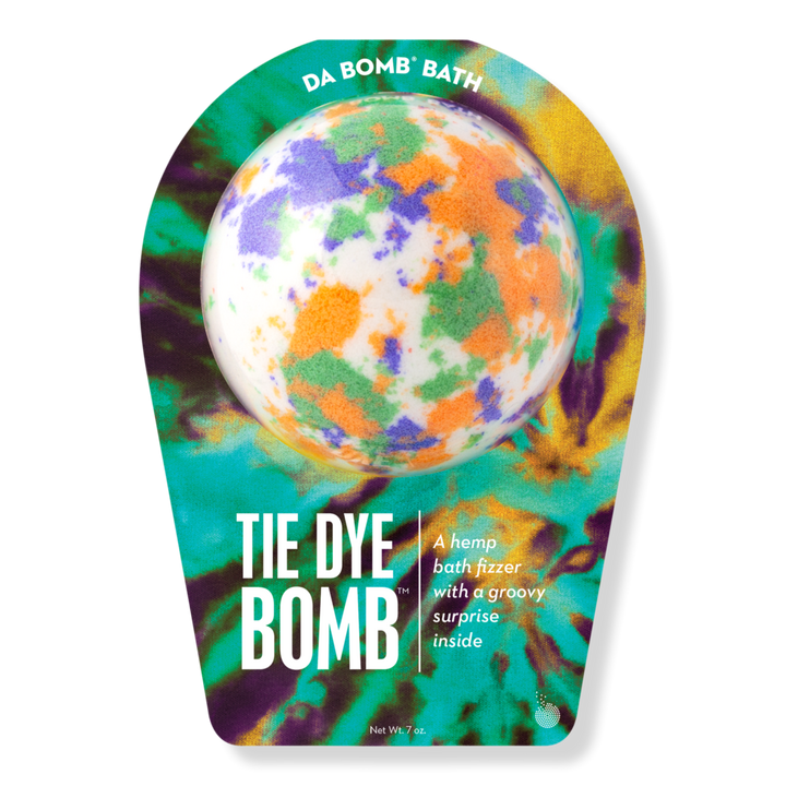 da Bomb Tie Dye White Bath Bomb #1