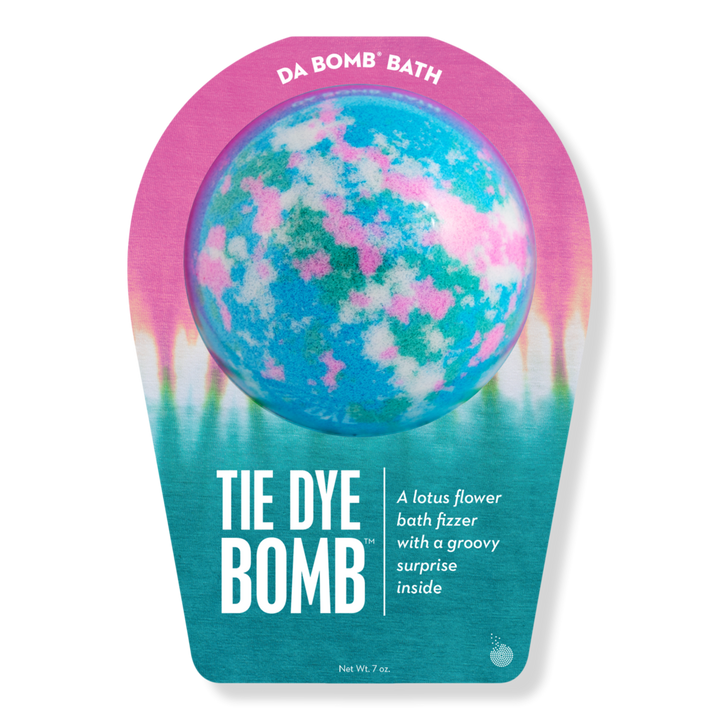 Da Bomb Tie Dye Blue Bath Bomb #1