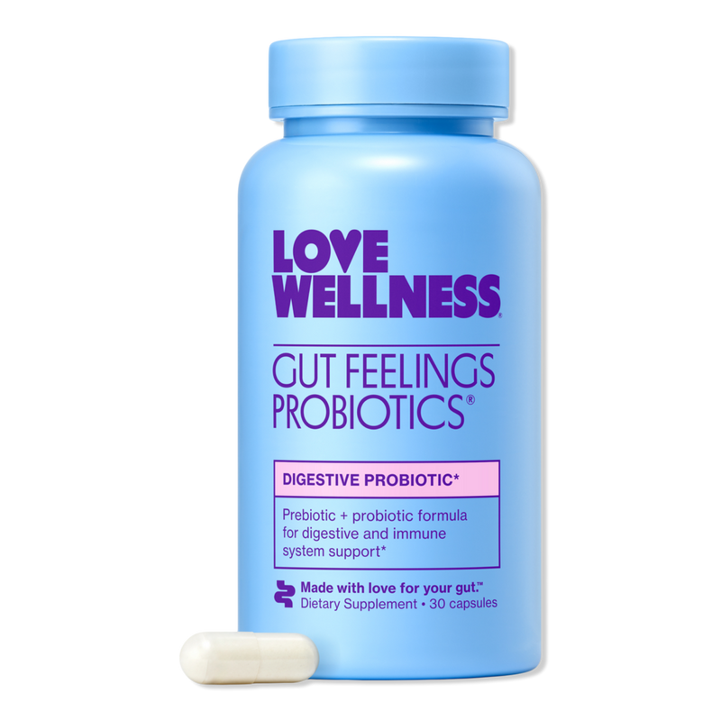 Love Wellness - Gut Feelings Probiotics: Digestive Probiotic