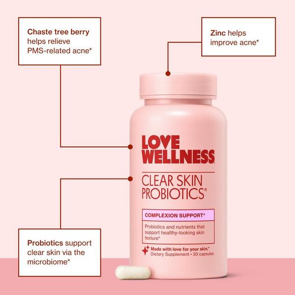 Love Wellness Clear Skin Probiotics: Complexion Support #3