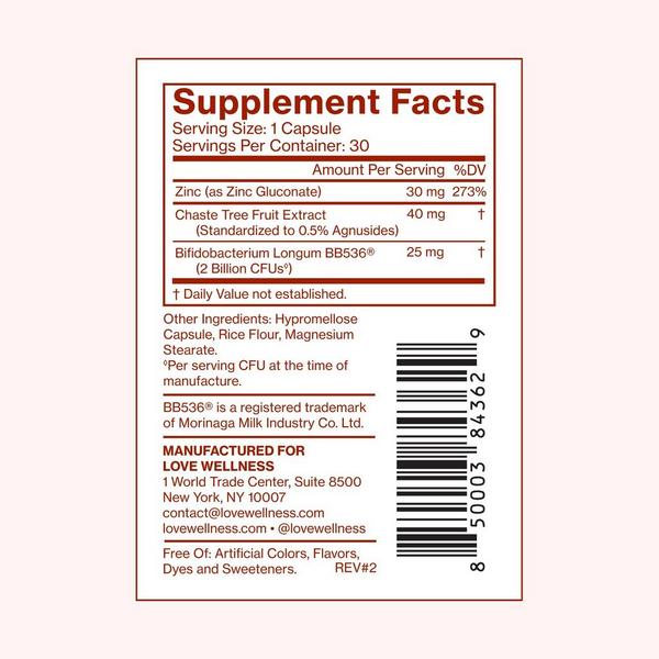 Love Wellness Clear Skin Probiotics: Complexion Support #6