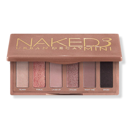 Urban Decay Naked3 Mini Soft Pink Eyeshadow Palette - 0.11 oz