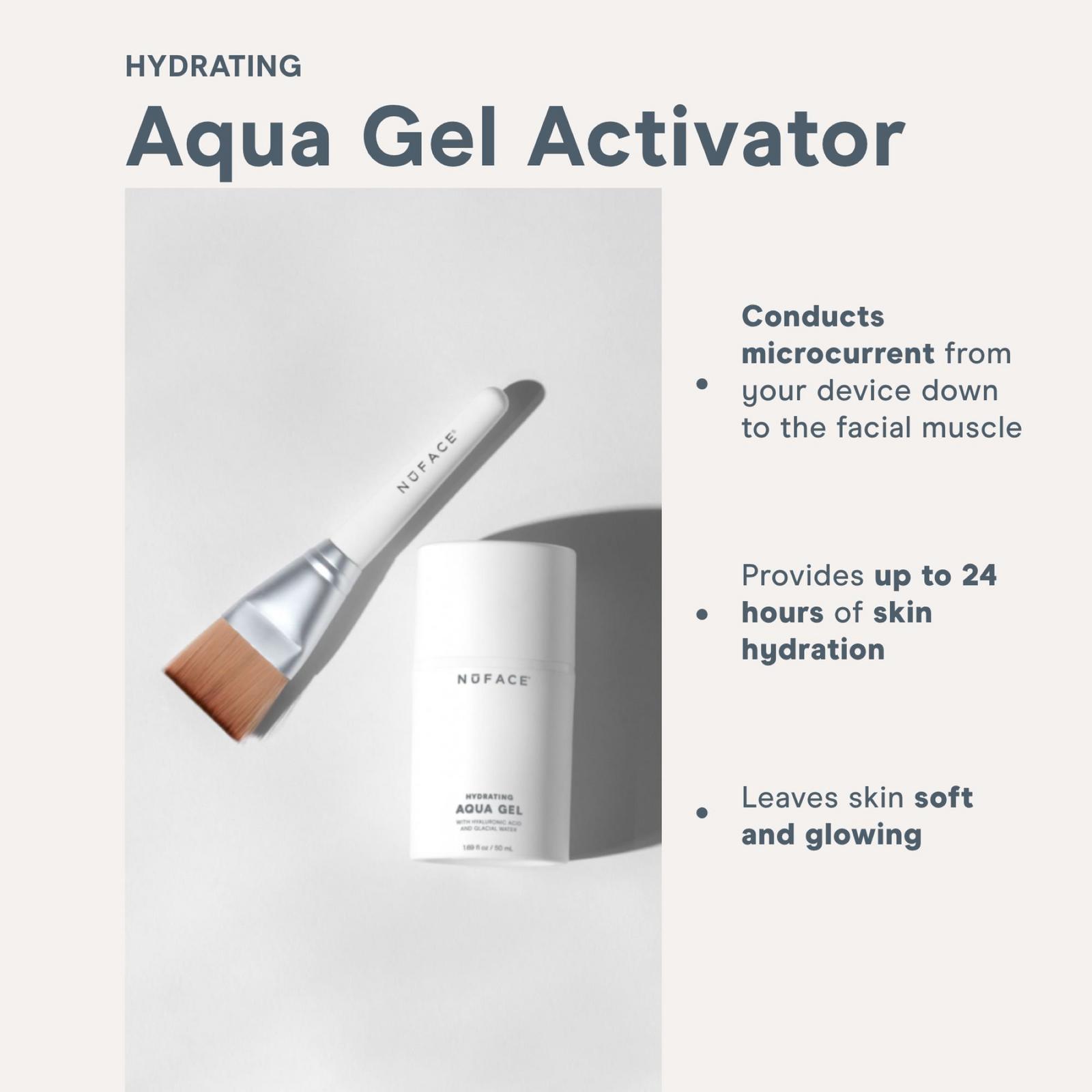 NuFACE Hydrating Aqua Gel Microcurrent Activator