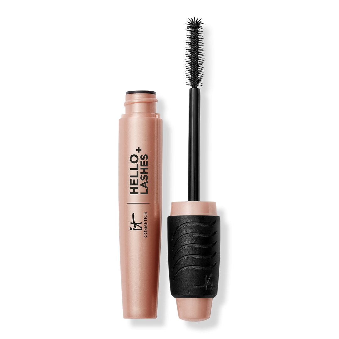 IT Cosmetics Hello Lashes+ Volumizing Tubing Mascara with Lash Serum #1