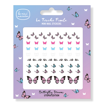 Le Mini Macaron Mini Nail Stickers - Butterfly Dreams Utopia Edition