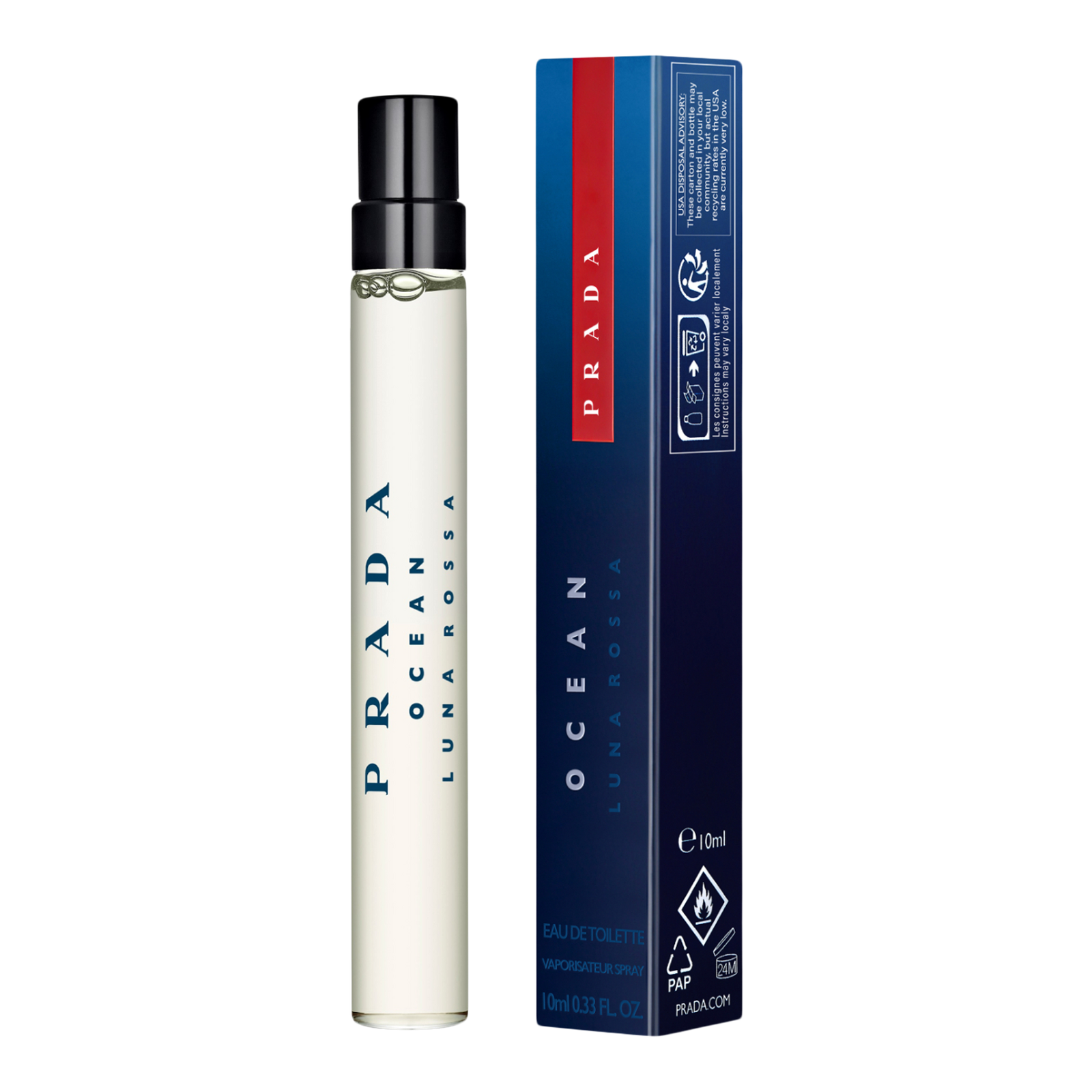 Luna Rossa Ocean Eau de Toilette Travel Spray